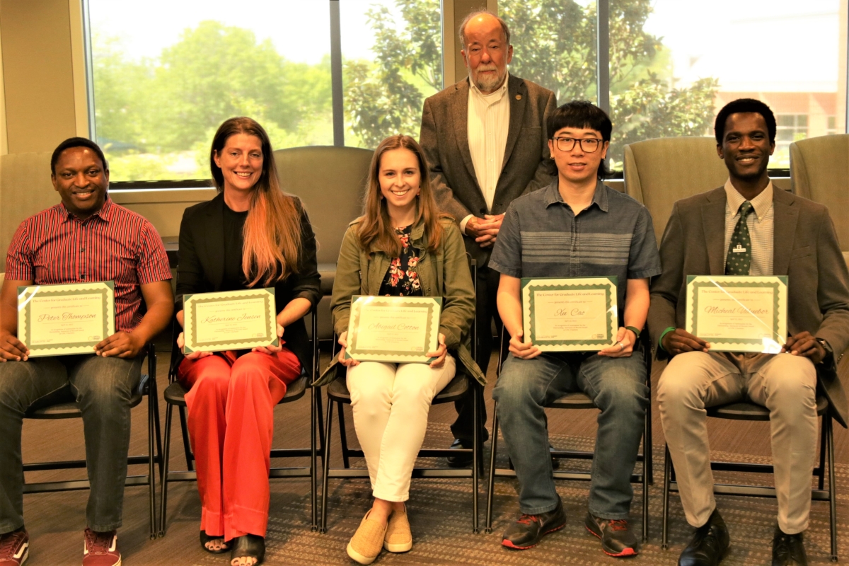 Top Teaching Assistants Honored In Return To In Person Event The Graduate School Unc Charlotte 